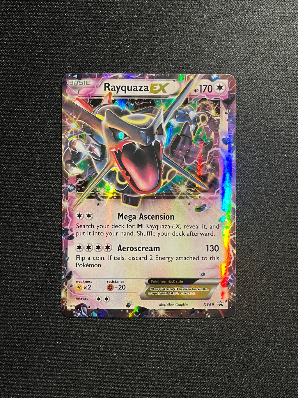 Rayquaza EX Shiny (XY69)