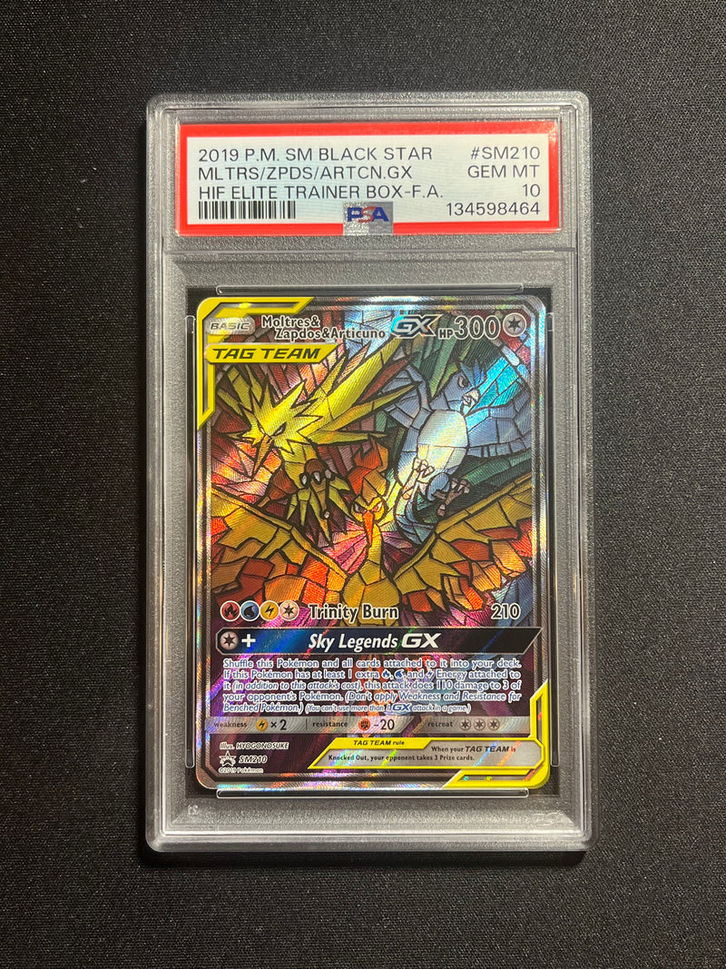 Moltres & Zapdos & Articuno GX (SM210)