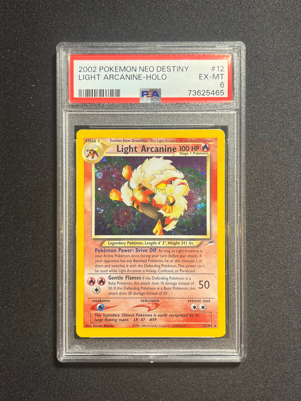 Light Arcanine Holo (12)