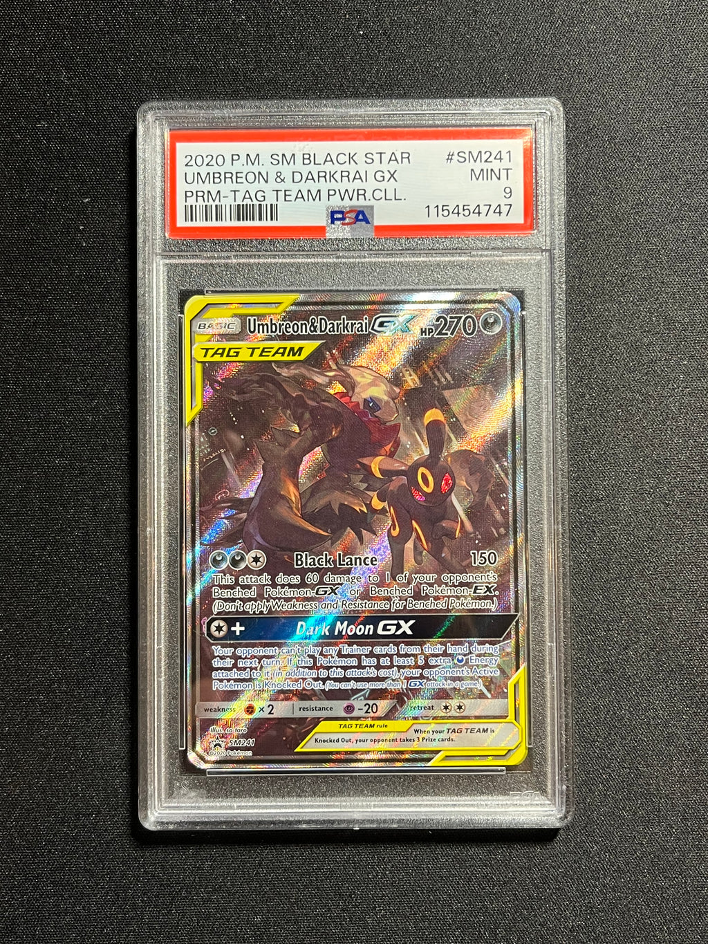 Umbreon & Darkrai GX (SM241)