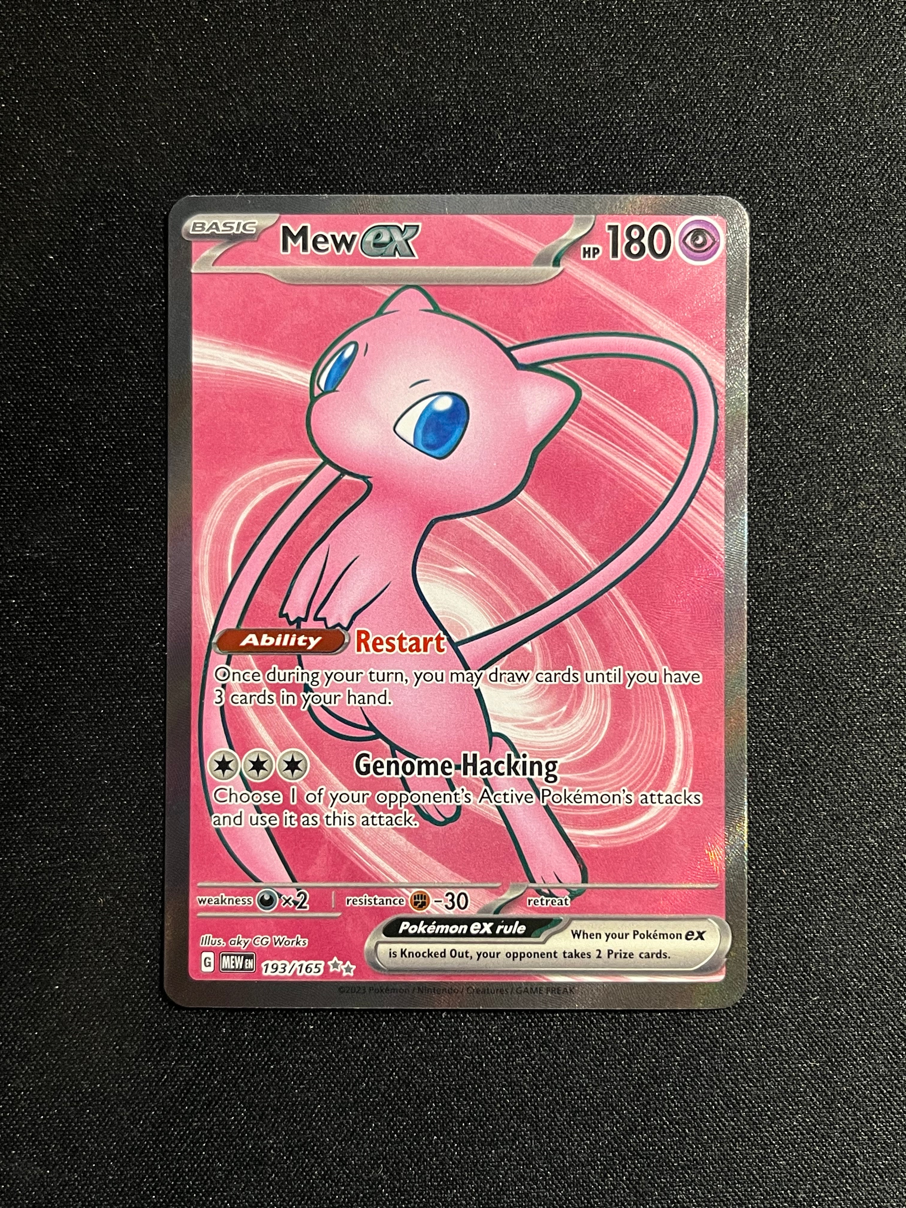 Mew ex Full Art (193)
