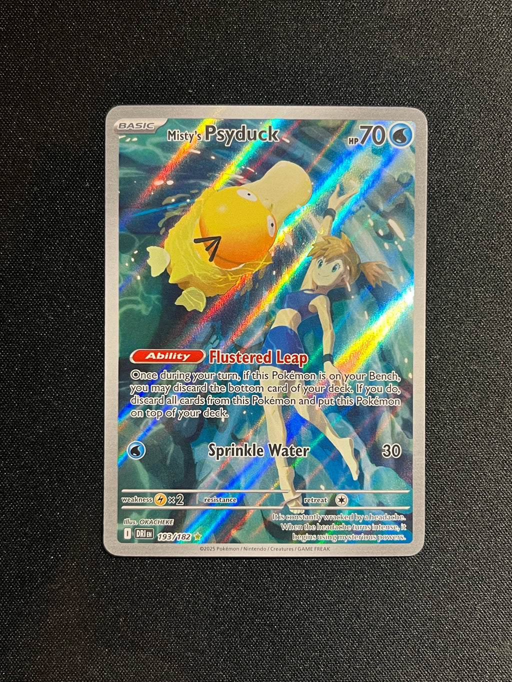 Misty's Psyduck Illustration Rare (193)