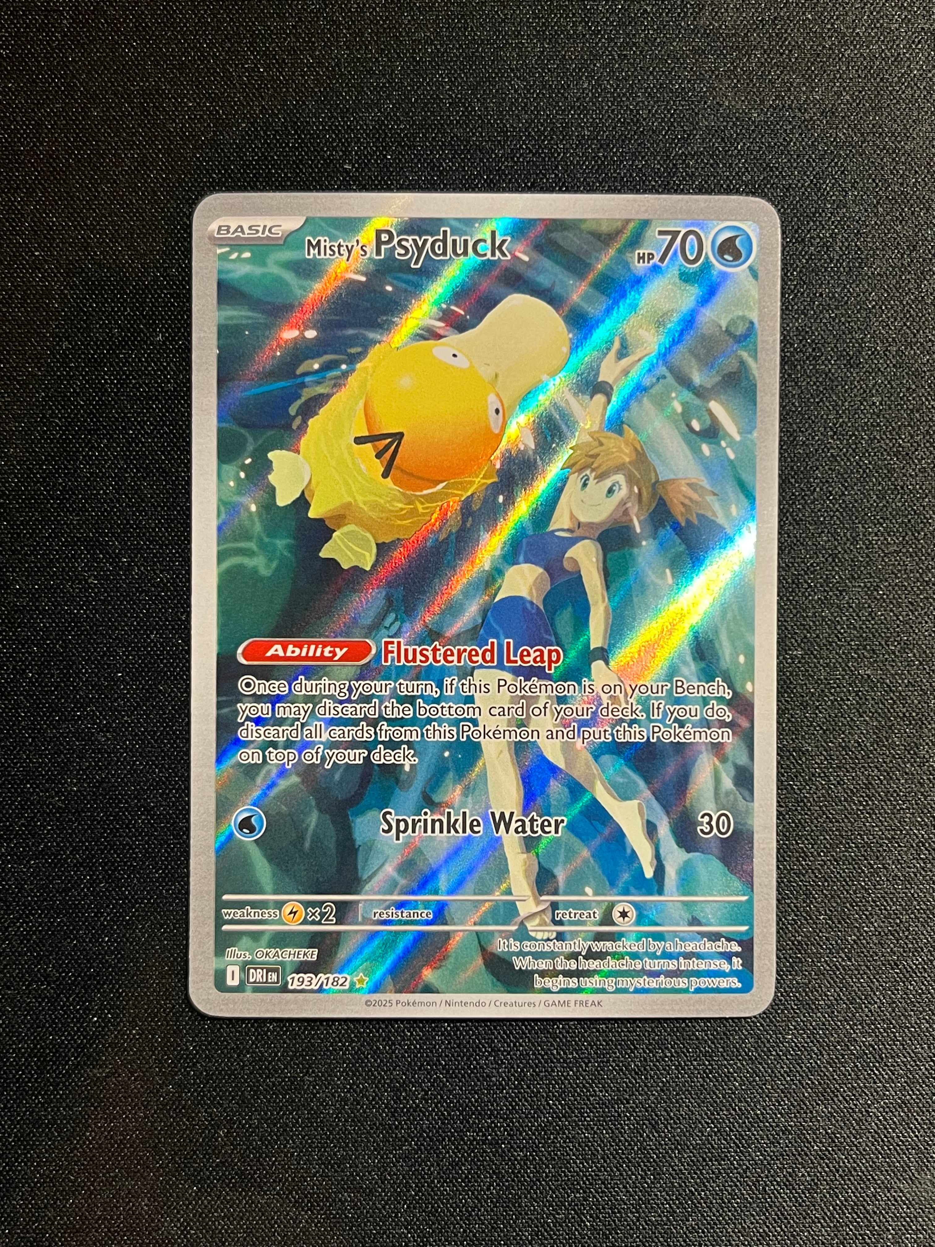Misty's Psyduck Illustration Rare (193)