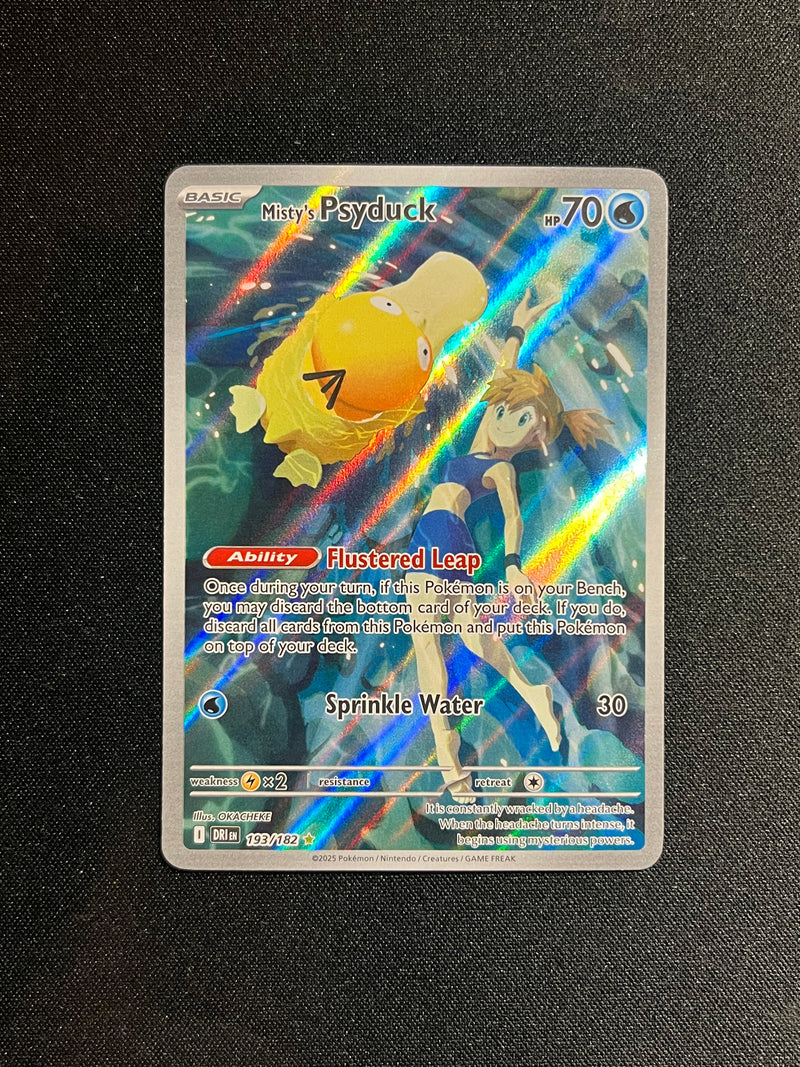 Misty's Psyduck Illustration Rare (193)
