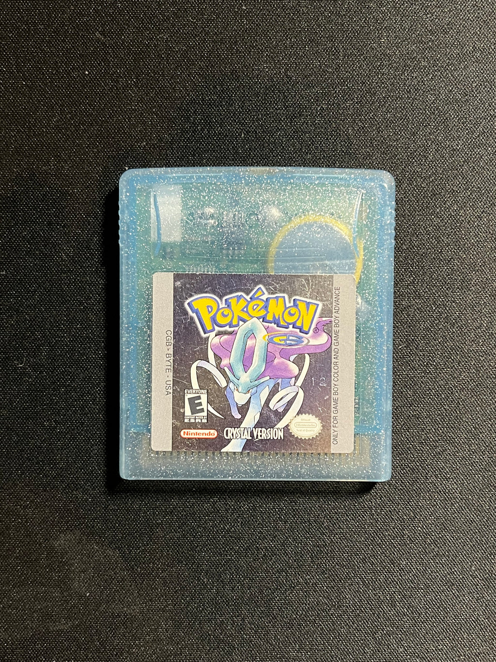 Pokemon Crystal Gameboy Color Cartridge Only