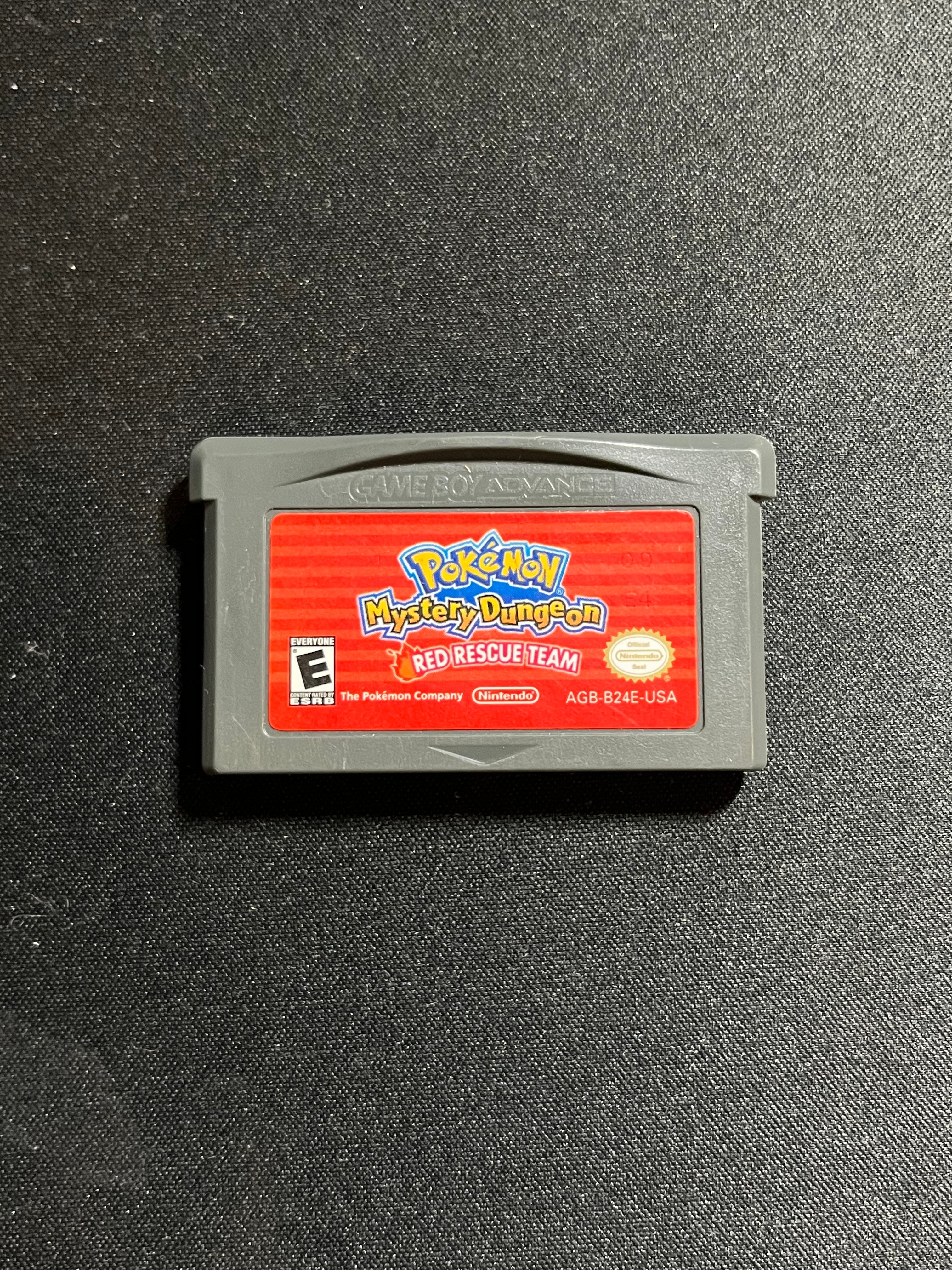 Pokemon Mystery Dungeon Red Rescue Team GBA Cartridge Only