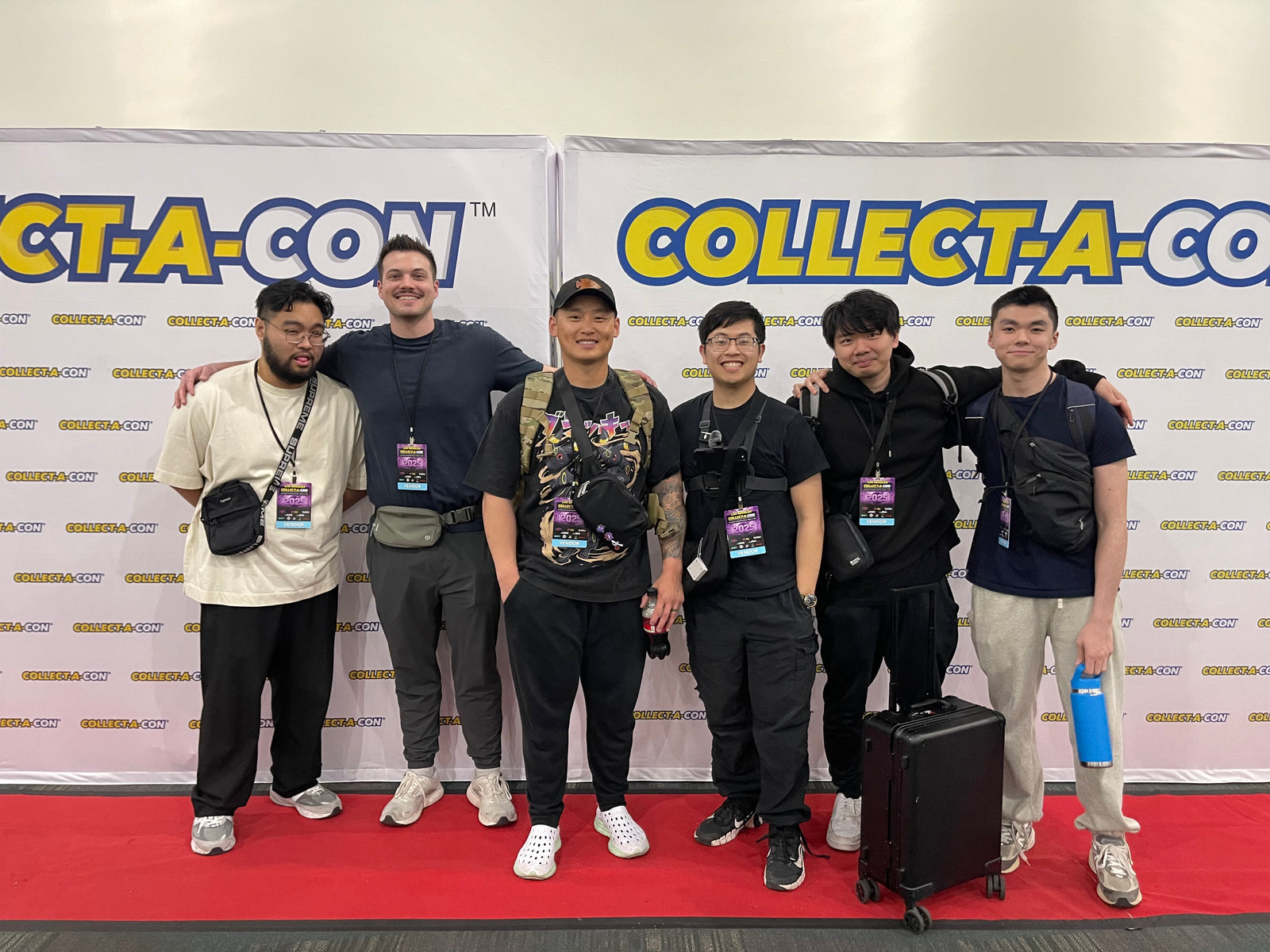 The crew at Collect-A-Con
